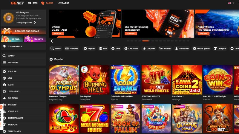 West Ace Casino screenshot
