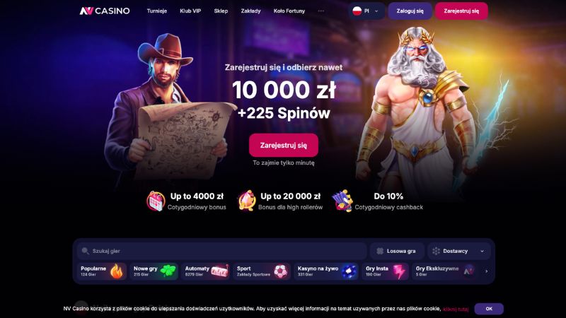 Vox Casino screenshot